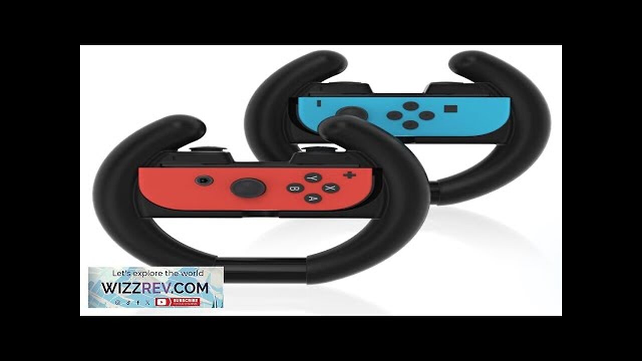 Switch Steering Wheel for Mario Kart 8 DeluxeSteering Wheel Compatible with Nintendo Review