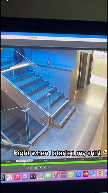 Dude Falls & Trips The Alarm!