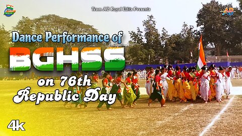 Dance Performance on 76th Republic Day 2025 | BGHSS | AB Royal Edits