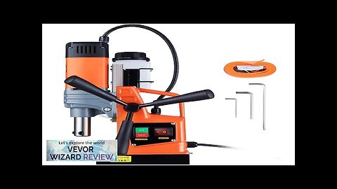 VEVOR Magnetic Drill 1300W 2922lbf/13000N Portable Mag Drill Press 810RPM Review