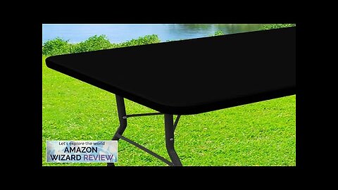 Spandex Picnic Table Cloth Elastic Fitted Tablecloths for 6 Foot Rectangle Tables Review