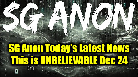 SG Anon Today's Latest News - This is UNBELIEVABLE Dec 24