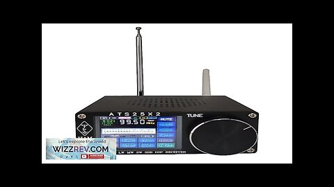 ARINST ATS-25X2 FM APP 4.14 Network WIFI Configuration Full-band Radio With Spectrum Review