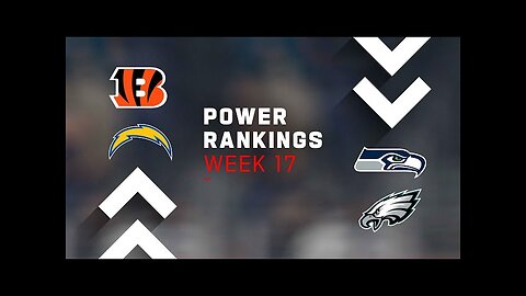 Week 17 Power Rankings!