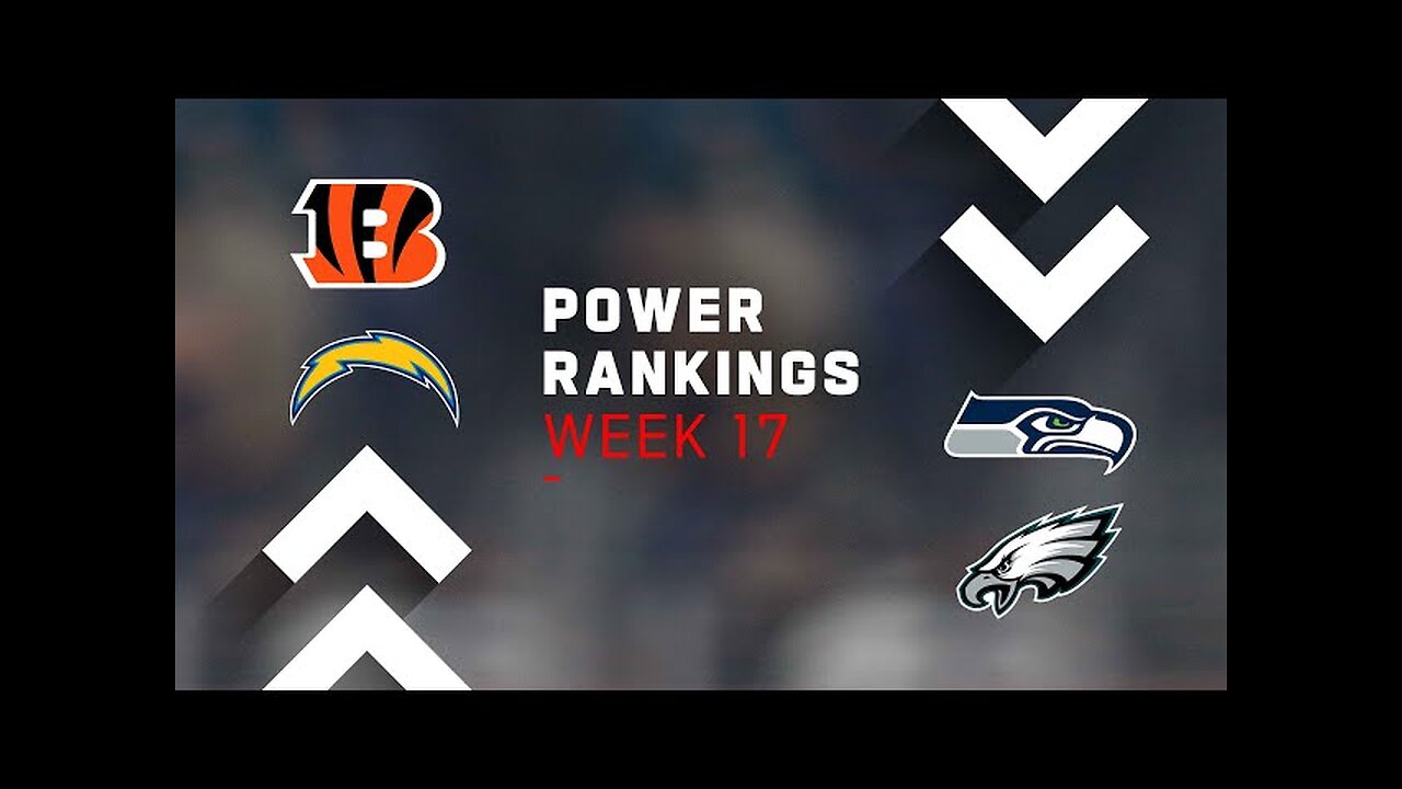 Week 17 Power Rankings!