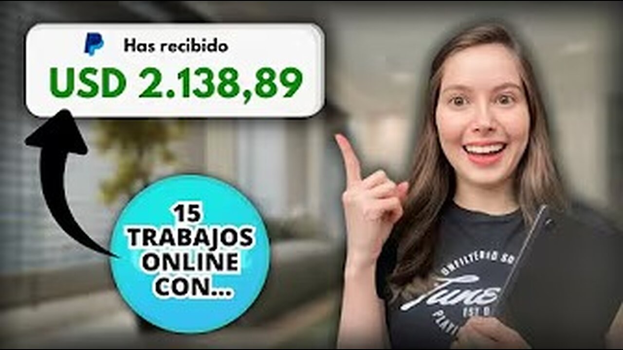 💸OPORTUNIDAD ✅Gana dinero en Internet desde casa 👉Trabajos online | trabaja en línea desde casa