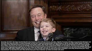 Little X | Elon Musk And Singer Grimes' Son's Name Is X Æ A-Xii, But They Call Him "Little X" | "Quietly Just Do Whatever We Want." = Little X (11/5/2024)