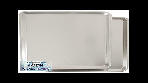 Nordic Ware Natural Aluminum Commercial Baker's Half Sheet 2 Count (Pack Review