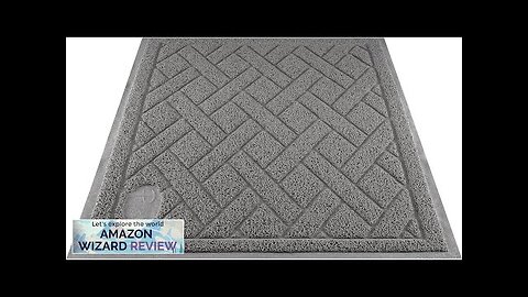 Pawkin Cat Litter Mat Patented Design with Litter Lock Mesh Extra Large Review