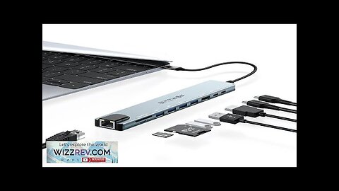 3Pcs BlitzWolf® BW-NEW TH5 10 in 1 USB Hubs with HD 4K@30Hz Review