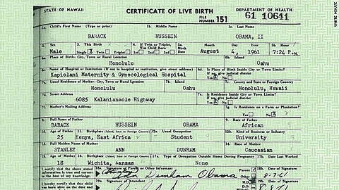 OBAMA BIRTH CERTIFICATE IS A FRAUDULENT DOCUMENT