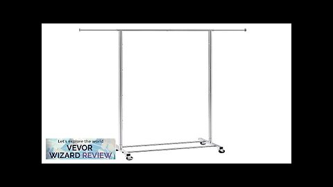 VEVOR Clothes Rack with Wheels Heavy Duty Clothing Garment Rack with Hanging Review