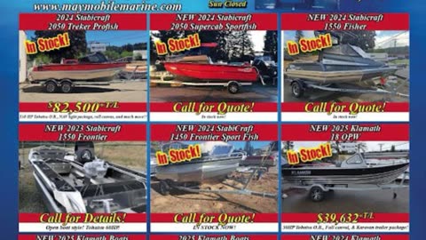 Lew’s Guy Stuff Says Check Out May Mobile Marine!!