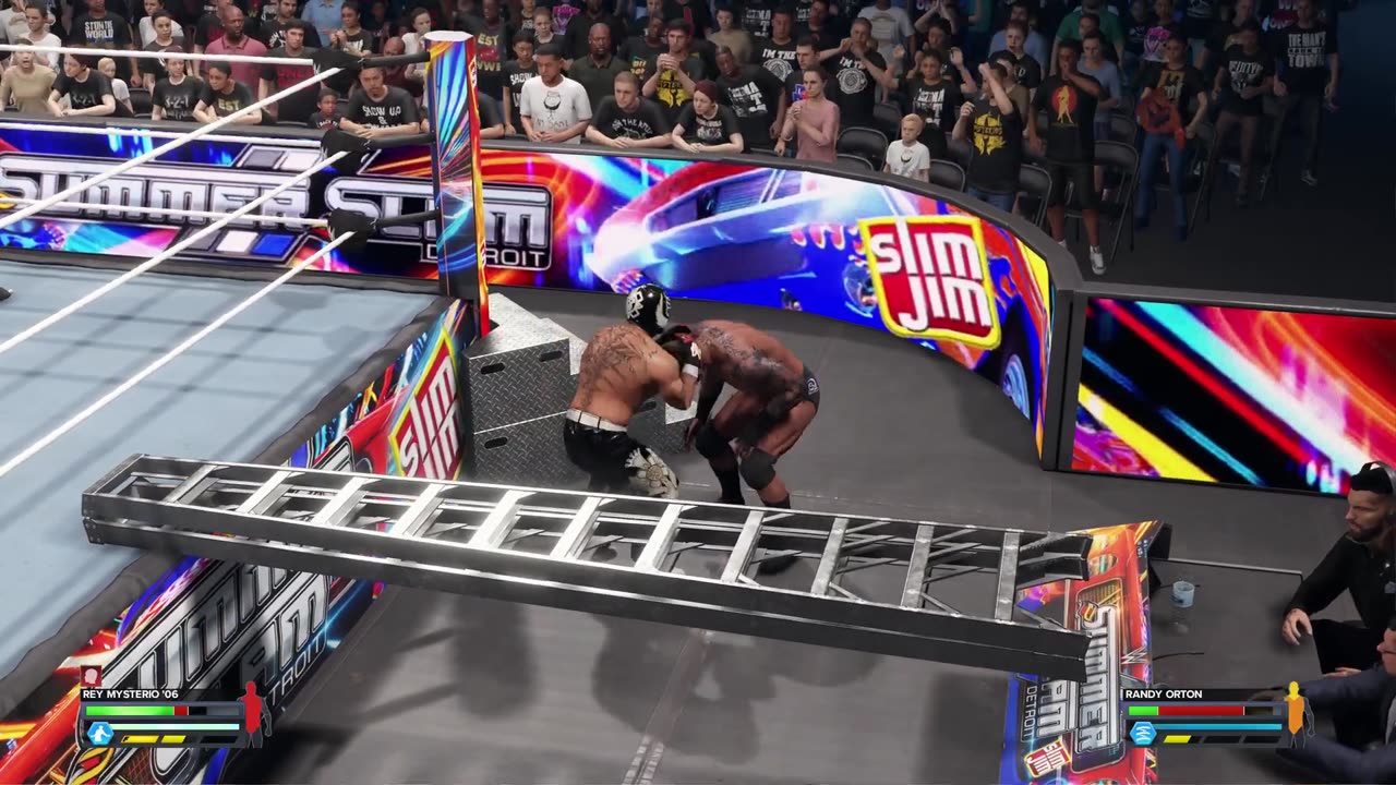 WWE 2K24 - Jeff Hardy Vs Rob Van Dam - AMBULANCE MATCH (PS5).50fb-7bd4-c4b0-ba5d.part