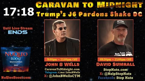 Trump’s J6 Pardons Shake DC - John B Wells LIVE