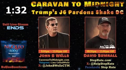 Trump’s J6 Pardons Shake DC - John B Wells LIVE