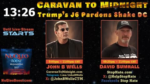 Trump’s J6 Pardons Shake DC - John B Wells LIVE