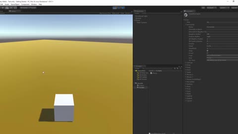 6. Unity project: Adding Rotation and Input