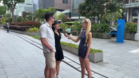 Describe Singapore in ONE WORD? Street Interview