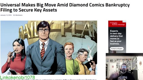 Universal Making A Move In Purchasing Some Assets To Diamond Comics