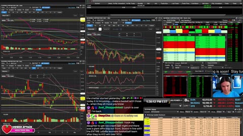 LIVE Day Trading the Stock Market