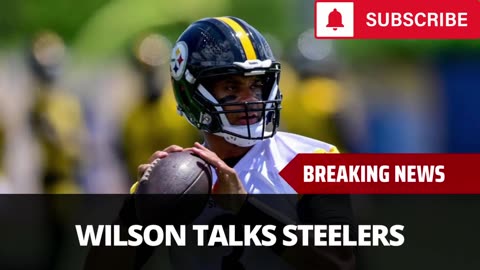 Russell Wilson Talks Steelers Future, Reveals Contract Talks Have Started