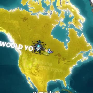 Here's what would happen if the US bought Canada and Mexico. 👀🤔