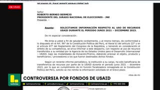 Congreso busca indagar el destino de los fondos de USAID en Perú