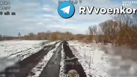 Fiber Optic FPV Strikes a Rare American FMTV M1083 Cargo Vehicle