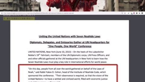 👹 Noahide Laws - Chabad Lubavitch Talmudic Plan !!