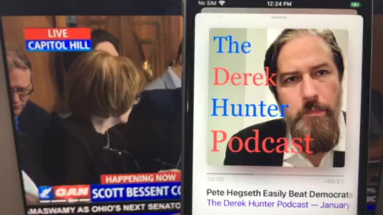 Derek Hunter 01/16/25 Pete Hegseth Fox News 2nd day of inquisition