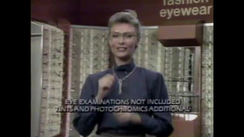 May 30, 1982 - Sears Optical Commercial