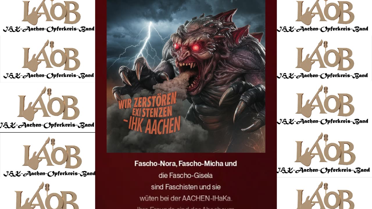 IHK-Aachen, Fascho-Lied, Rockpop4