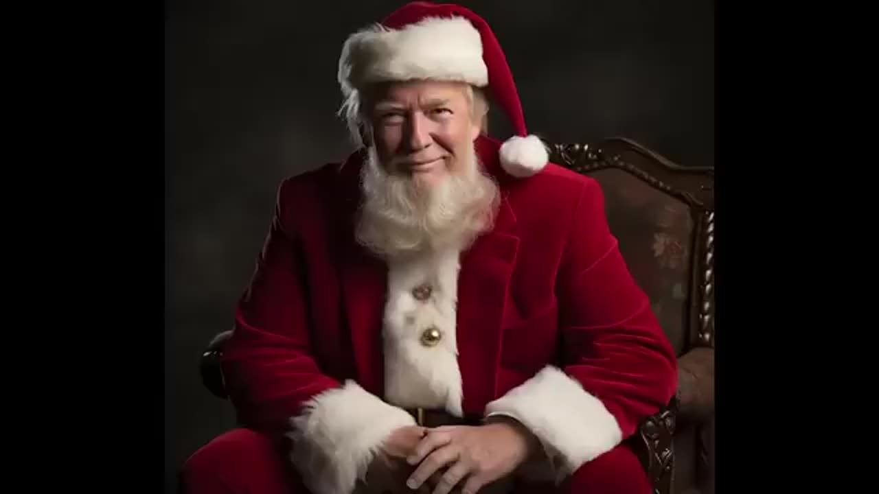 Donald Trump sings jingle bells!