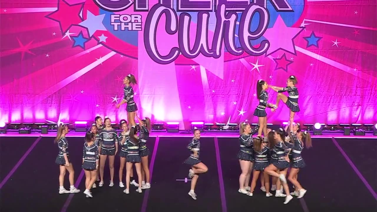 CheerForce WolfPack Diamonds Cheer For The Cure 2024 Day 1