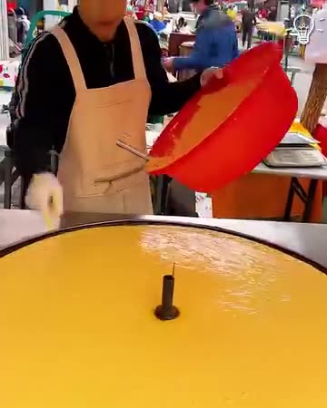 Baking a massive cake