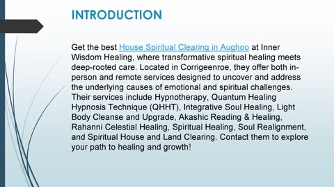 Get the best House Spiritual Clearing in Aughoo