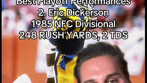 ERIC DICKERSON'S RECORD SETTING DAY!!!