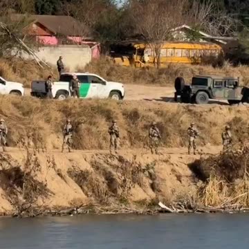 President Donald J. Trump is not joking. The border is protected!