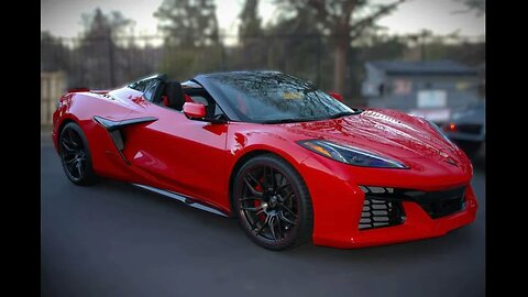 First time pulling my new Z06 Corvette out of the garage.