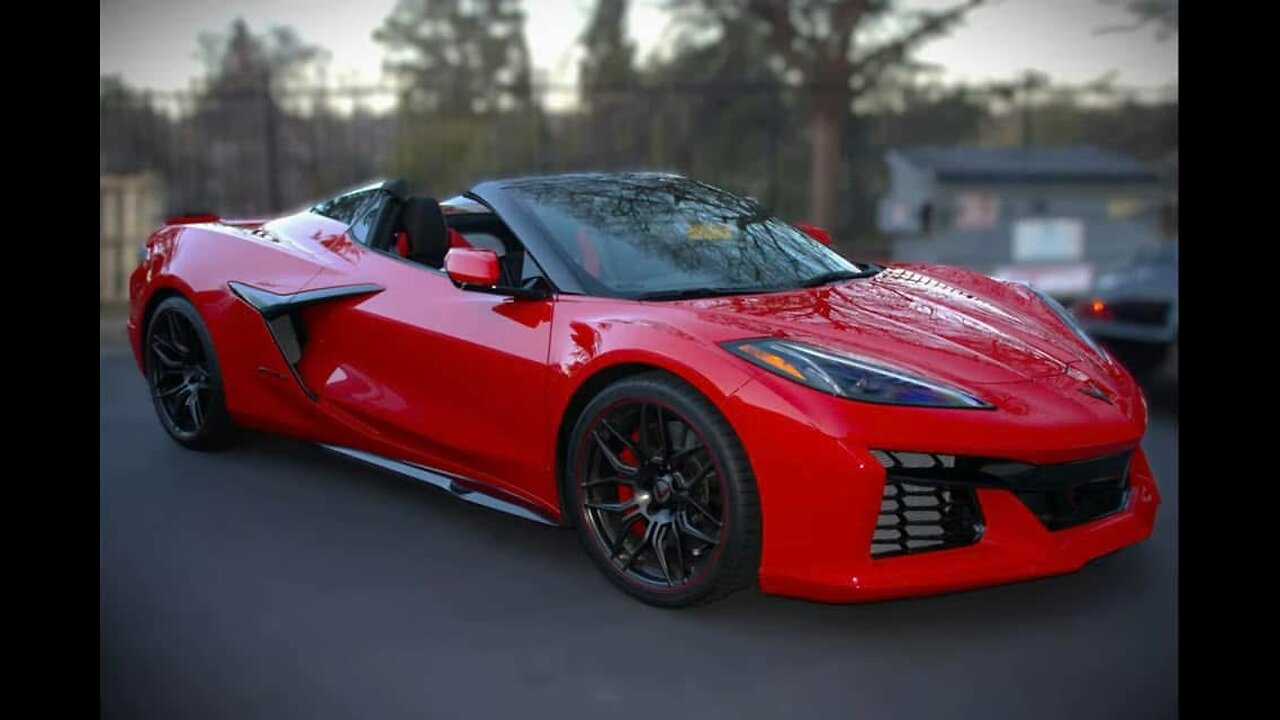 First time pulling my new Z06 Corvette out of the garage.