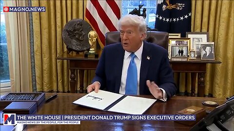 The White House | President Donald Trump signs impactful Executive Orders (Feb 04, 2025)