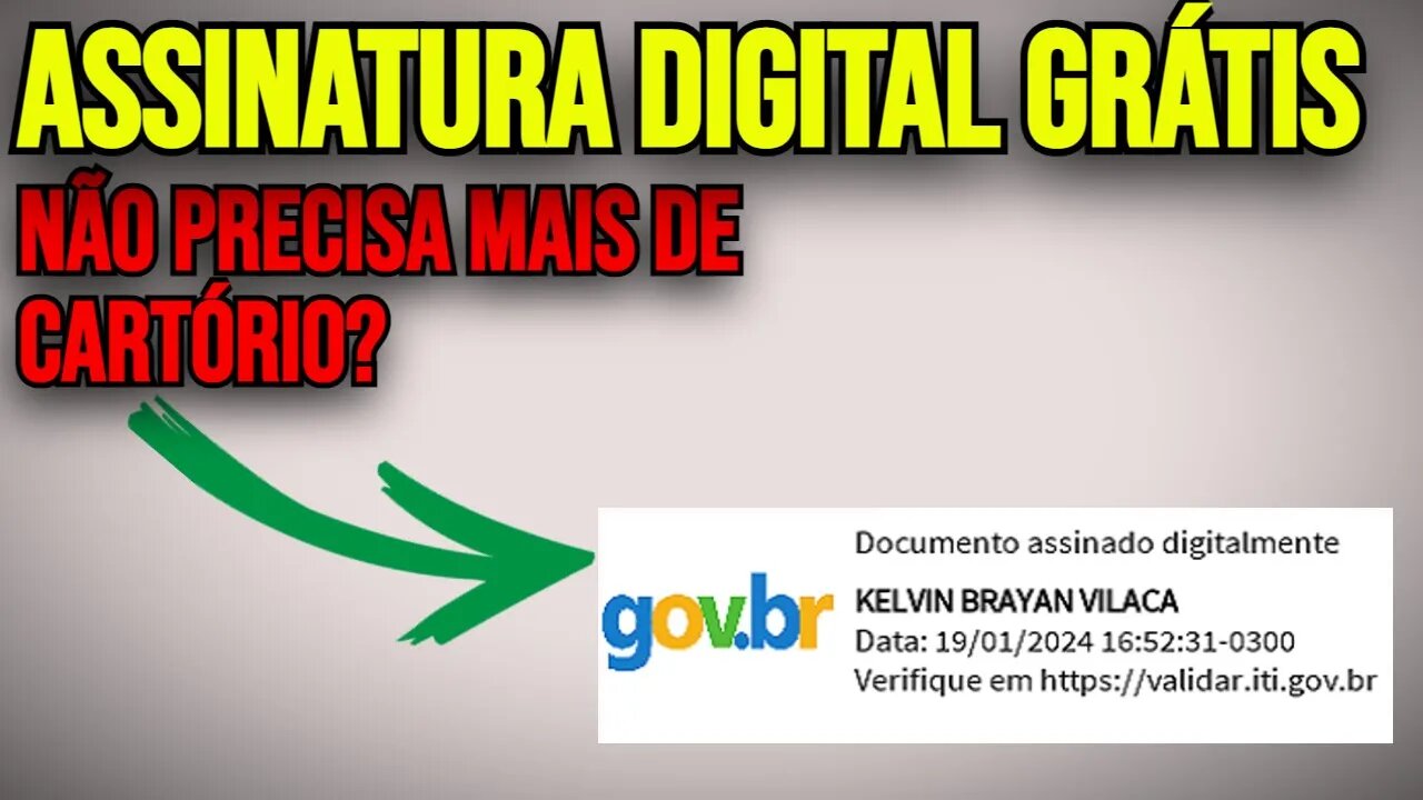 COMO FAZER ASSINATURA ELETRÔNICA DIGITAL | Tutorial Passo a Passo 2024