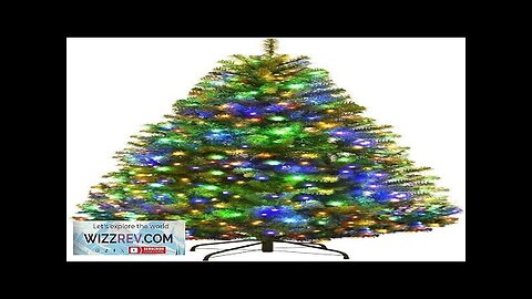 Goplus 5FT Pre-Lit Artificial Christmas Tree Hinged Spruce Xmas Full Tree Review