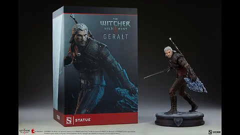 The Witcher 3: Wild Hunt - Geralt Statue [By Sideshow] 16.74" Tall