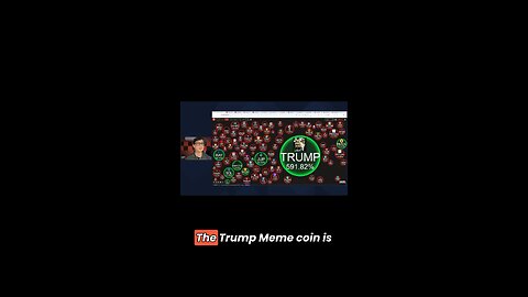 The Trump Memecoin is 🔥