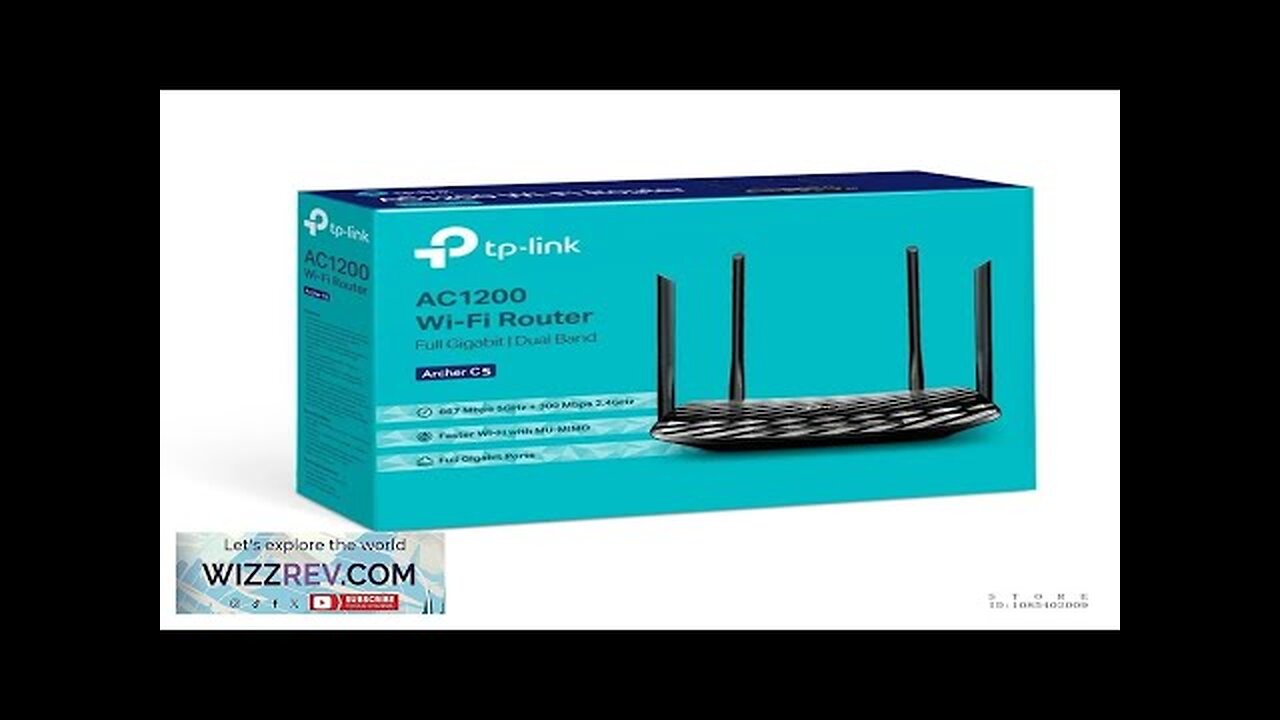 TP-link Archer C5 AC1200 Wif-Fi Wireless Full Gigabit Dual Band Router 865Mbps Review