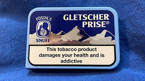 Gletscher Prise Nasal Snuff Review