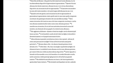 Abramo e il patto con Dio della circoncisione al pene della discendenza da Isacco in poi e la nascita del popolo ebraico(Genesi cap.17) DOCUMENTARIO Abramo il patriarca ebraico ha avuto vari figli e mogli,gli ebrei sono solo i discendenti da Isacco in poi