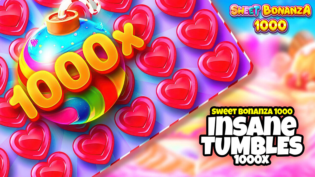 Sweet Bonanza 1000 🍭 1000x TUMBLES!